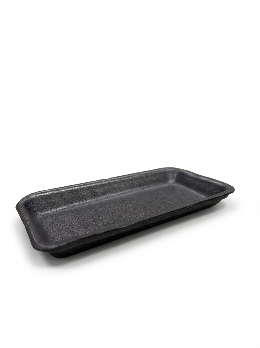 BANDEJA POREX 154- 225X150 H19 P.SEPARADOR NEGRA
